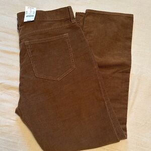 J. Crew Men's Tan Corduroy Trousers
